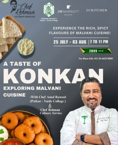 Konkan Food Festival at JW Marriott Kolkata