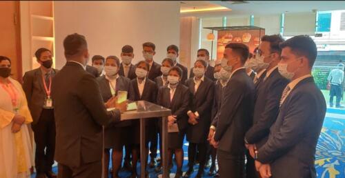 Field visit to Courtyard Marriott Andheri